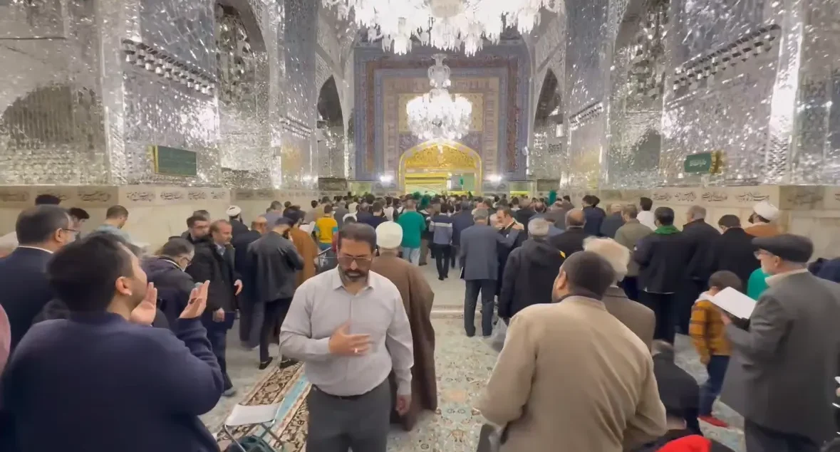 صحن های حرم امام رضا
