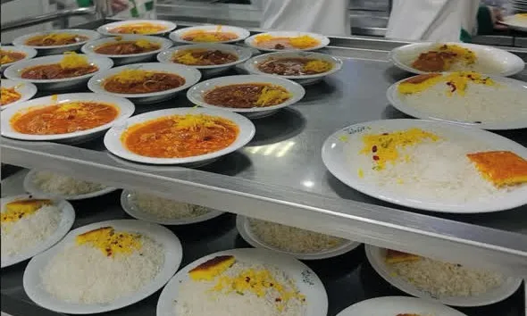 منو غذایی حرم امام رضا