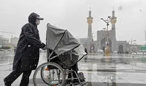 ویلچر برقی در حرم امام رضا