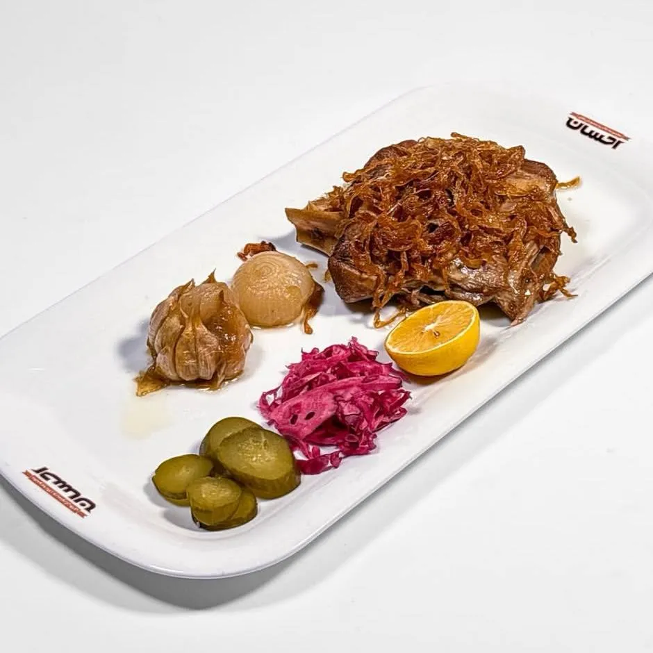 خوراک گوشت رستوران احسان مشهد