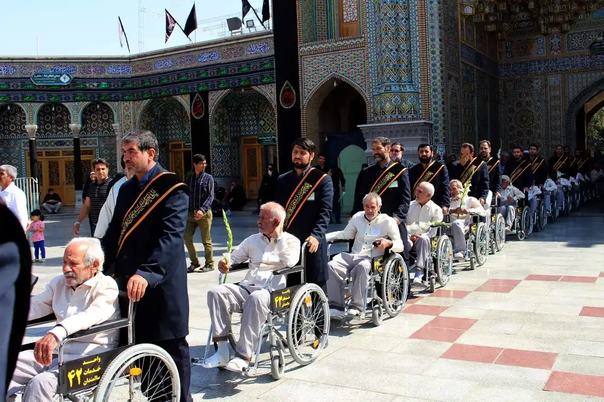 آیا می توان ویلچر را به بیرون از حرم برد؟
