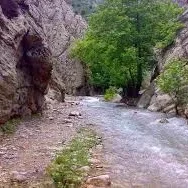 رودخانه بابا رمضان کلات نادری مشهد