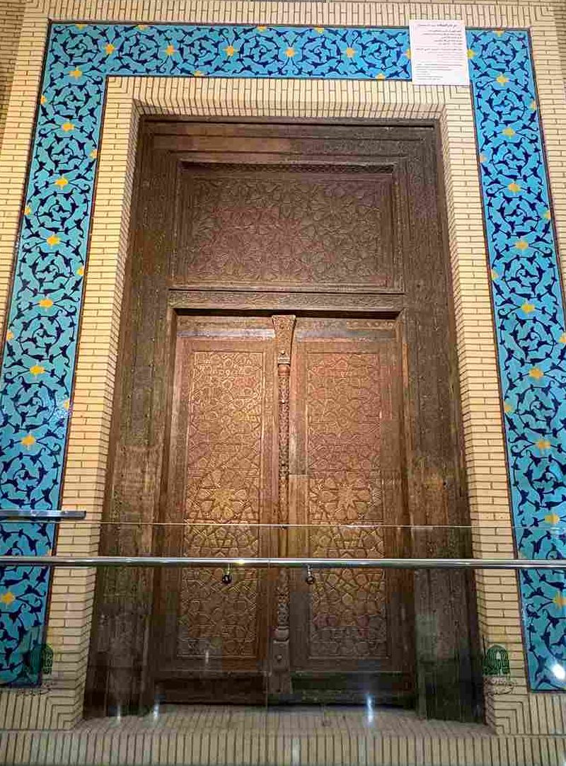 اولین درب حرم امام رضا