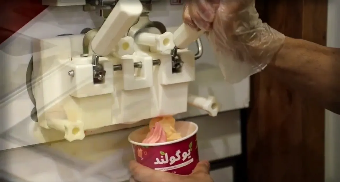اولین بستنی سلف سرویس مشهد