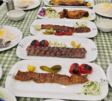 قیمت غذاهای رستوران طلایی مشهد