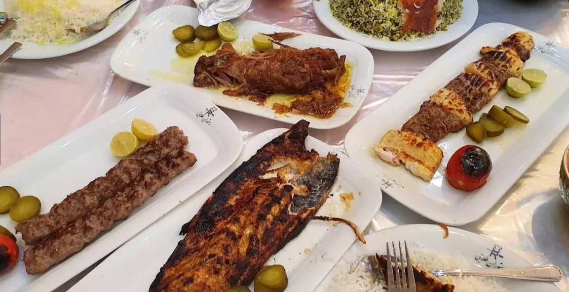 غذاهای ایرانی رستوران طلایی مشهد