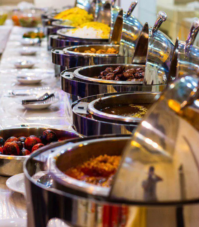 غذاهای هتل سی برگ مشهد