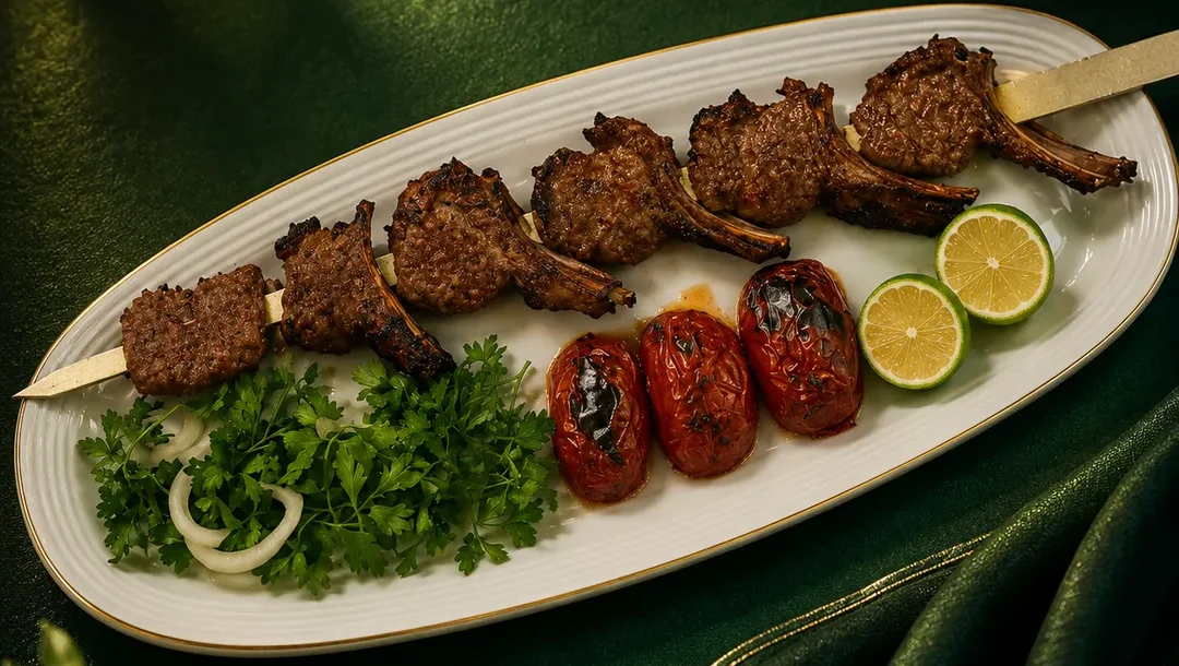 چلو شیشلیک مخصوص ارم شاندیز