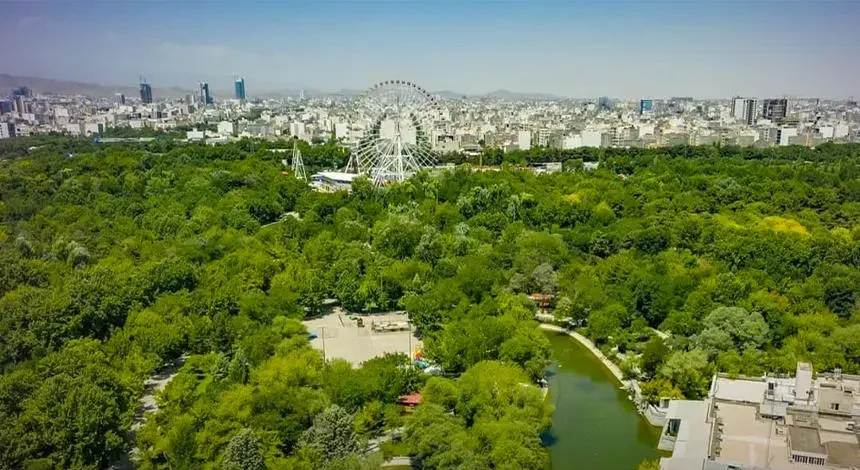 عکس کلی پارک ملت مشهد