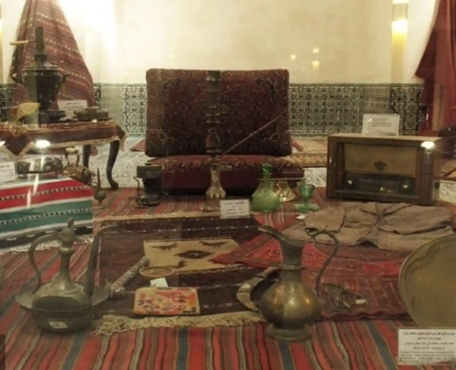 ظروف اهدایی صفویه به حمام مهدی قلی بیک