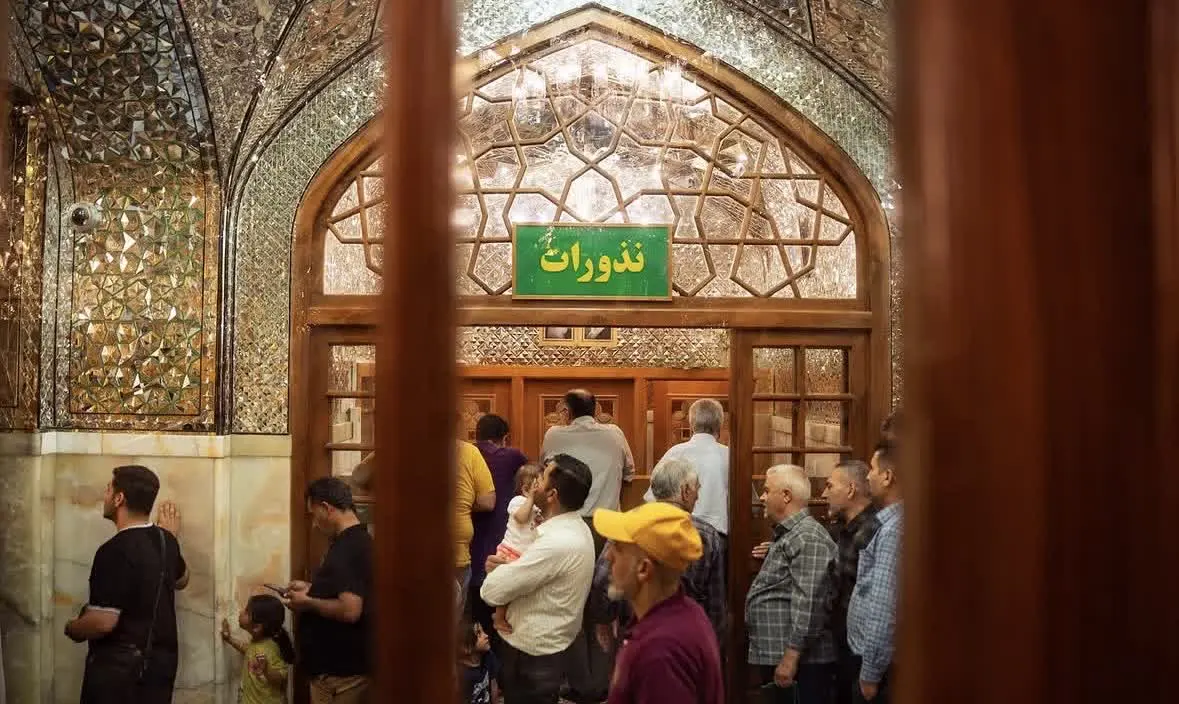 دفتر نذورات دام حرم امام رضا