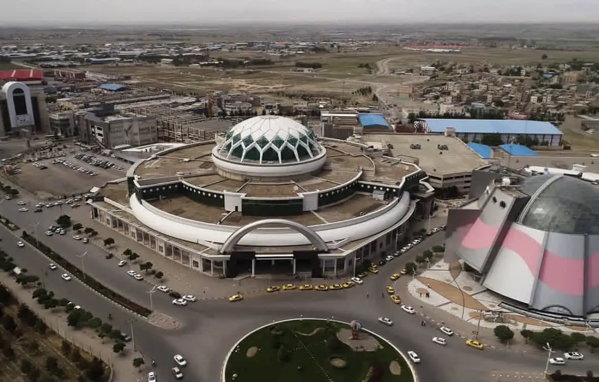 نمای کلی الماس شرق مشهد