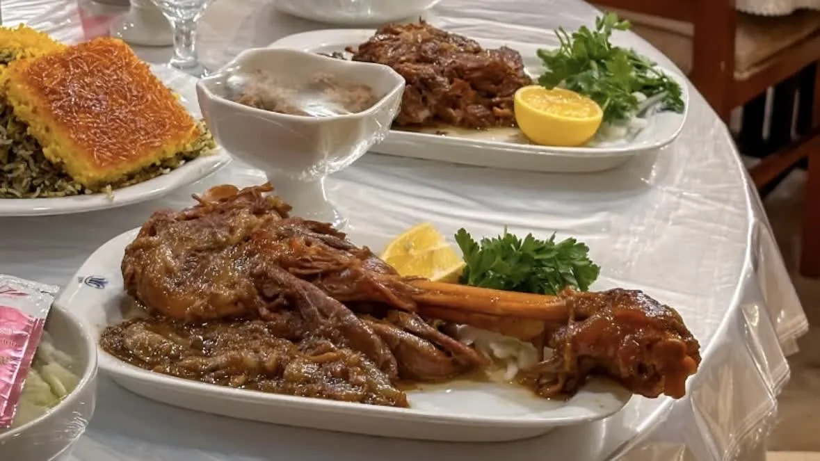 ماهیچه ران رستوران پسران کریم مشهد