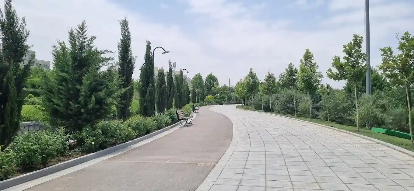 مسیر دوچرخه سواری رود پارگ مشهد