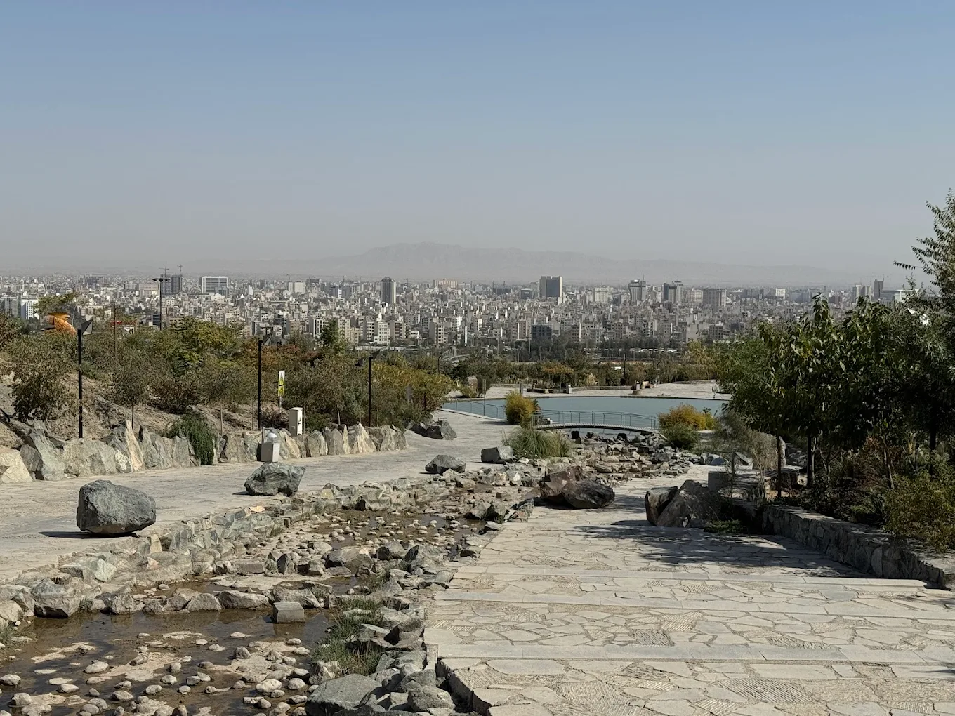 دریاچه پارک کوهشار مشهد کجاست