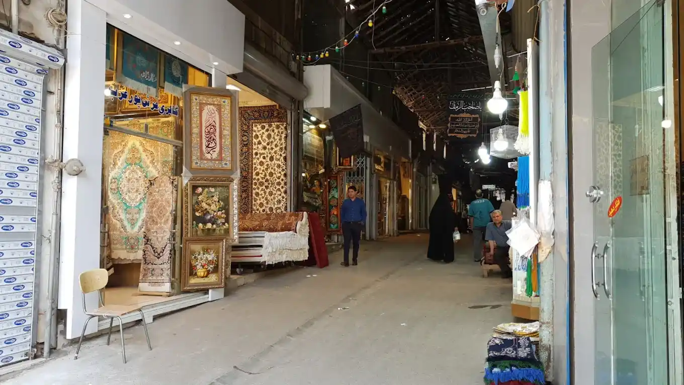 بازار فرش مشهد کجاست