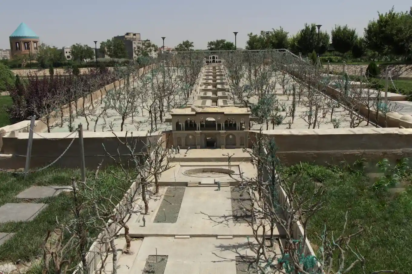 ماکت باغ شاهزاده ماهان کرمان در پارک مینیاتوری مشهد