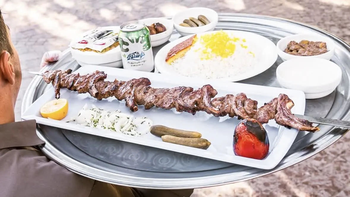 شیشلیک رستوران کروژ مشهد