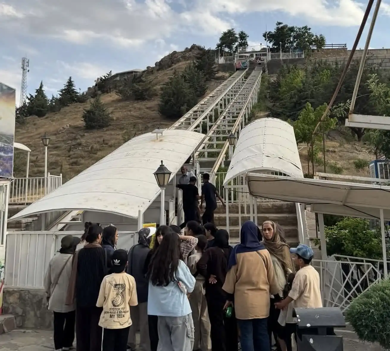 ترن کوهستان چالیدره طرقبه مشهد