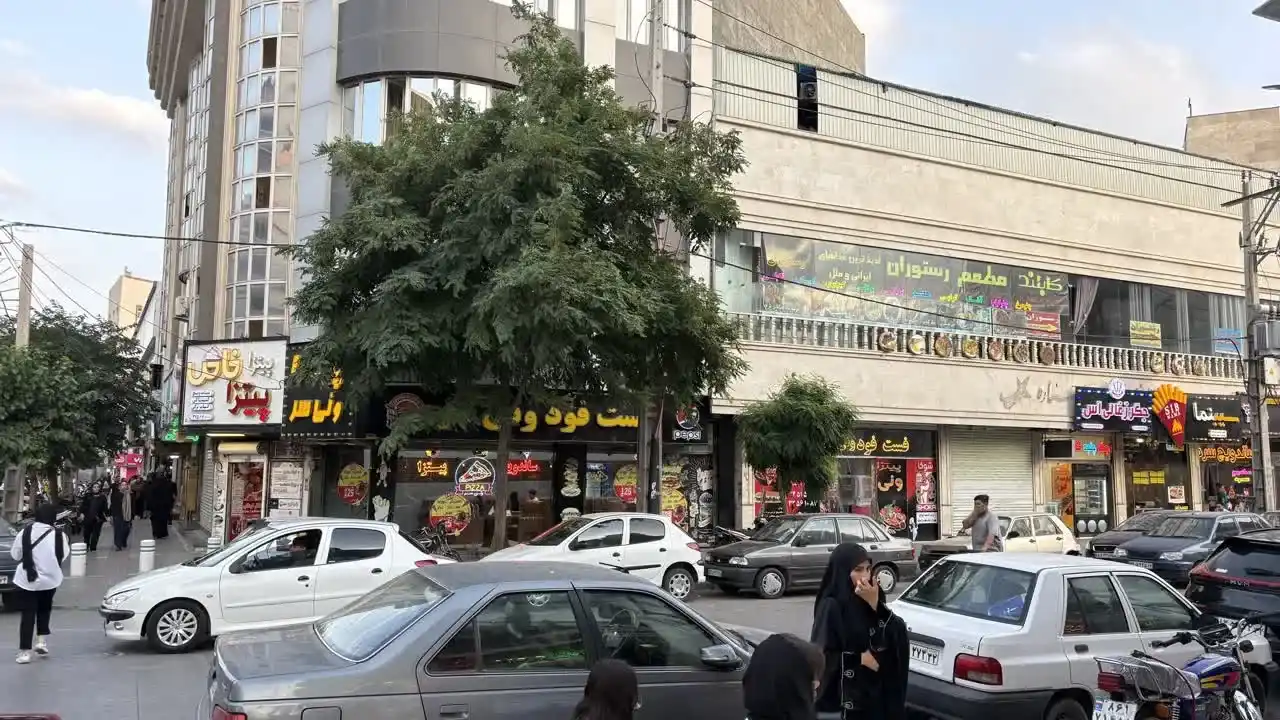 خیابان های اطراف بازار فردوسی مشهد