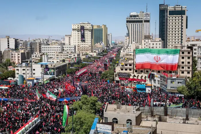 مراسم تشییع پیکر آیت الله سید علی خامنه ای