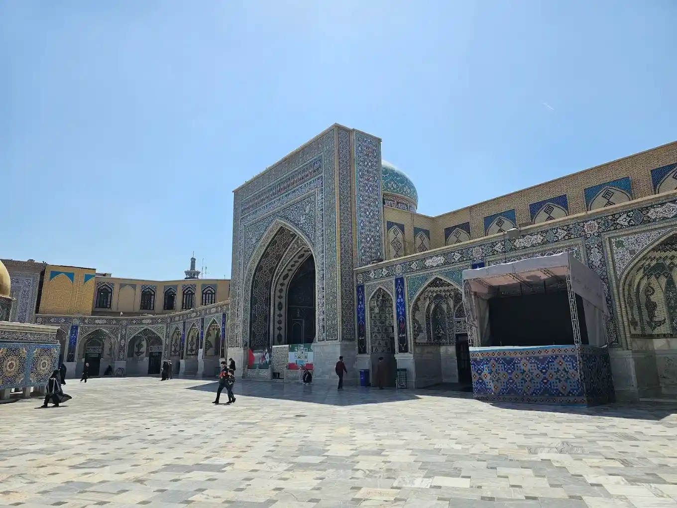 ایوان های مسجد گوهرشاد مشهد