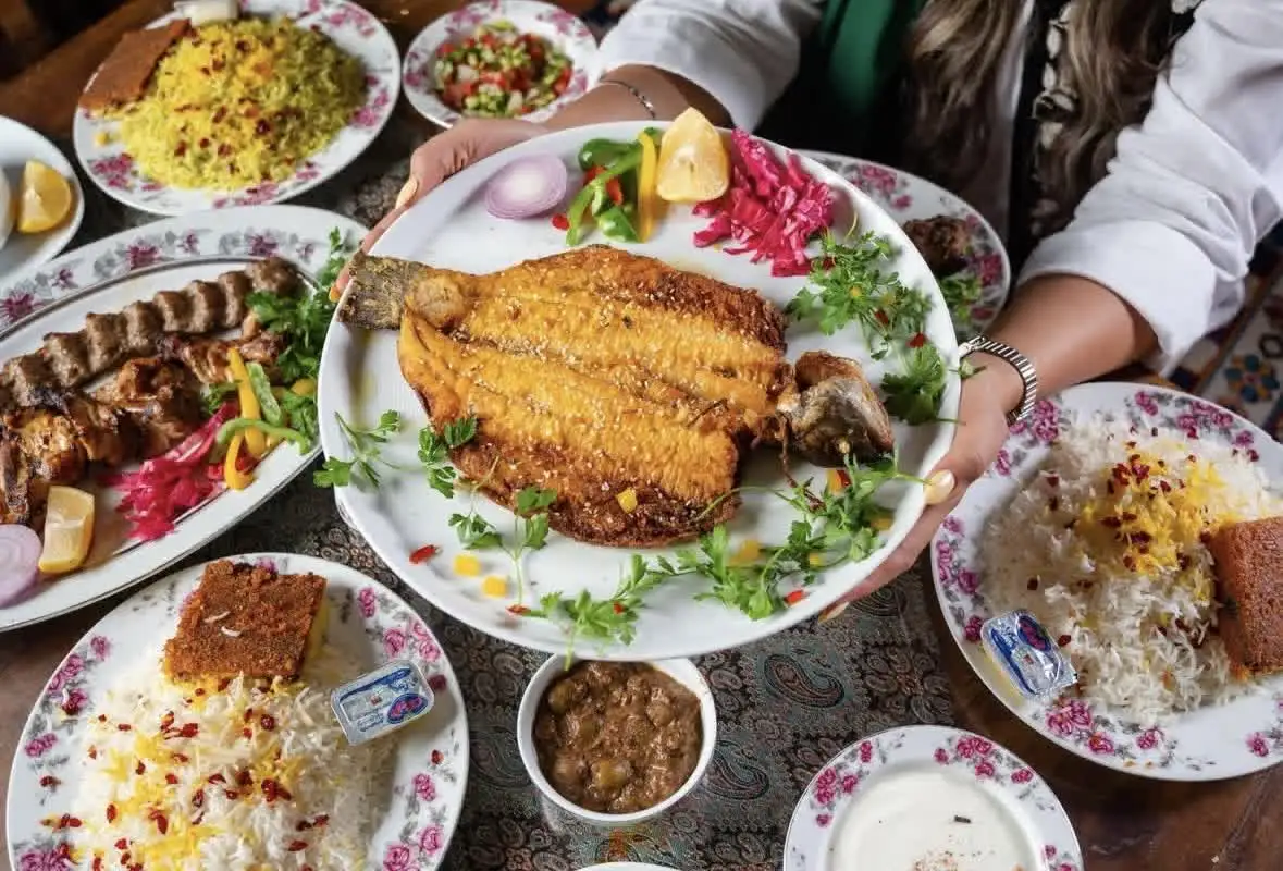 غذاهای رستوران سنتی جیران مشهد