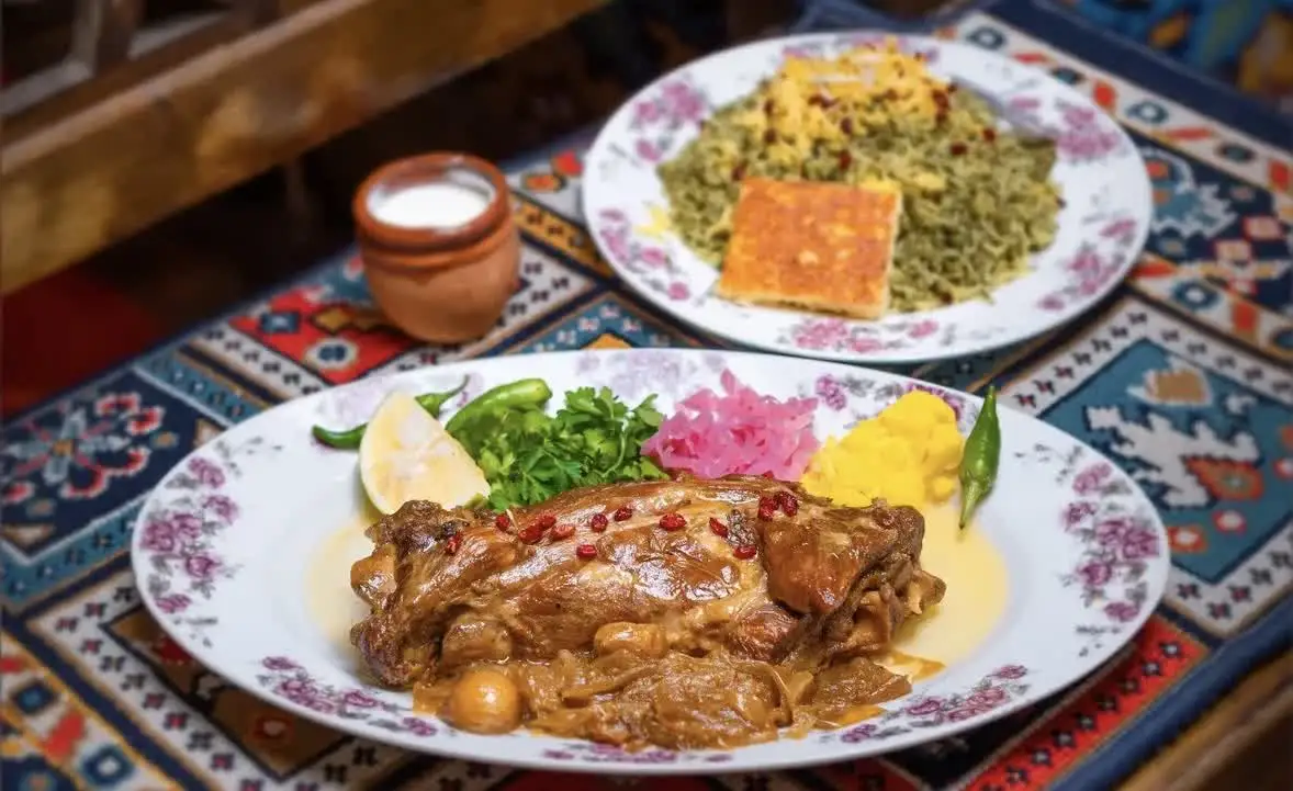 چلو ماهیچه رستوران سنتی جیران مشهد