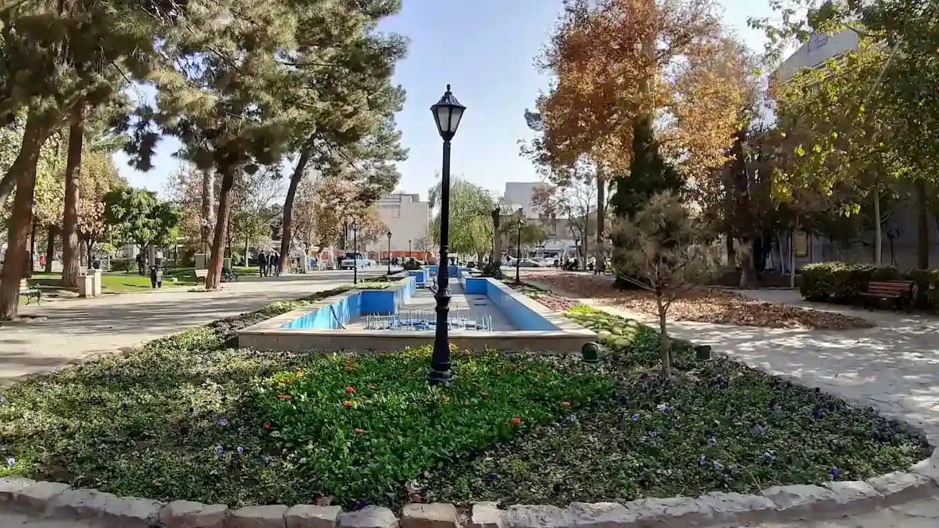 بوستان باغ ملی مشهد آدرس