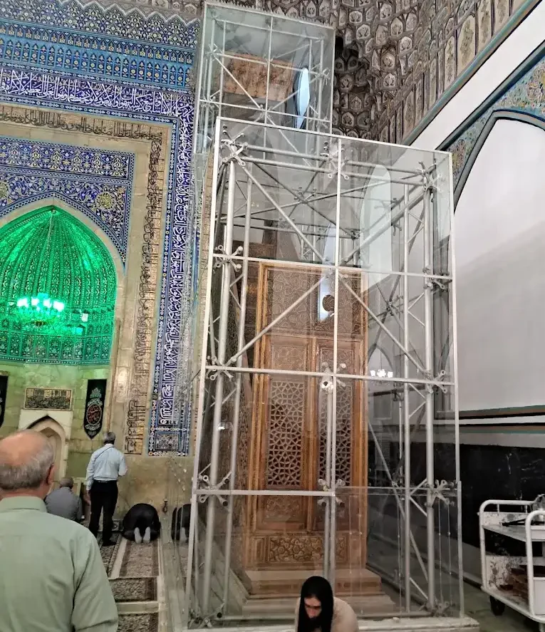 منبر تاریخی مسجد گوهرشاد