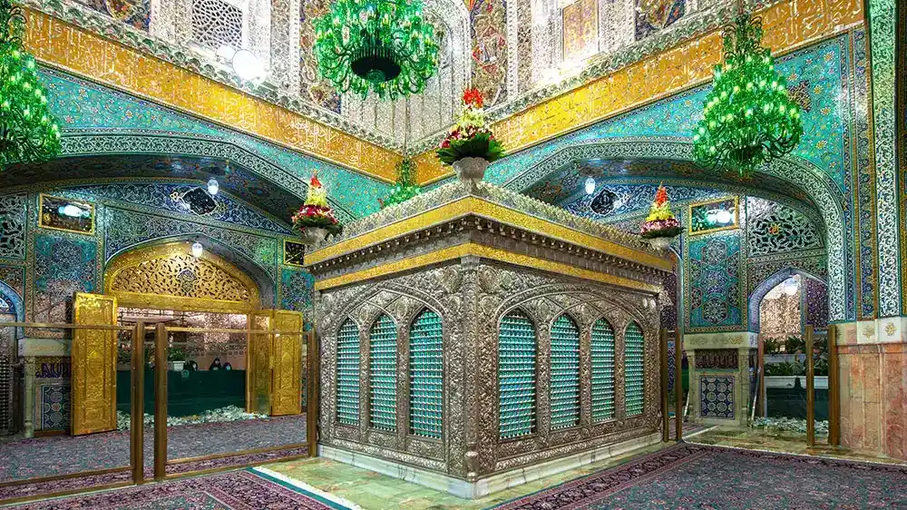 ضریح حرم امام رضا (ع)