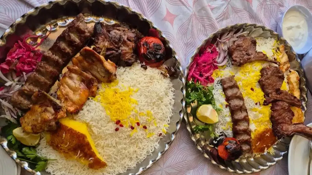 منو سنت سرا رستوران قصر مهرگان مشهد