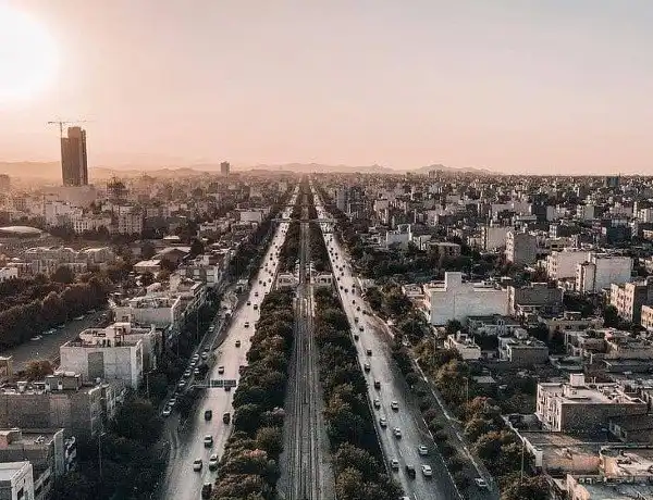خیابان وکیل آباد مشهد