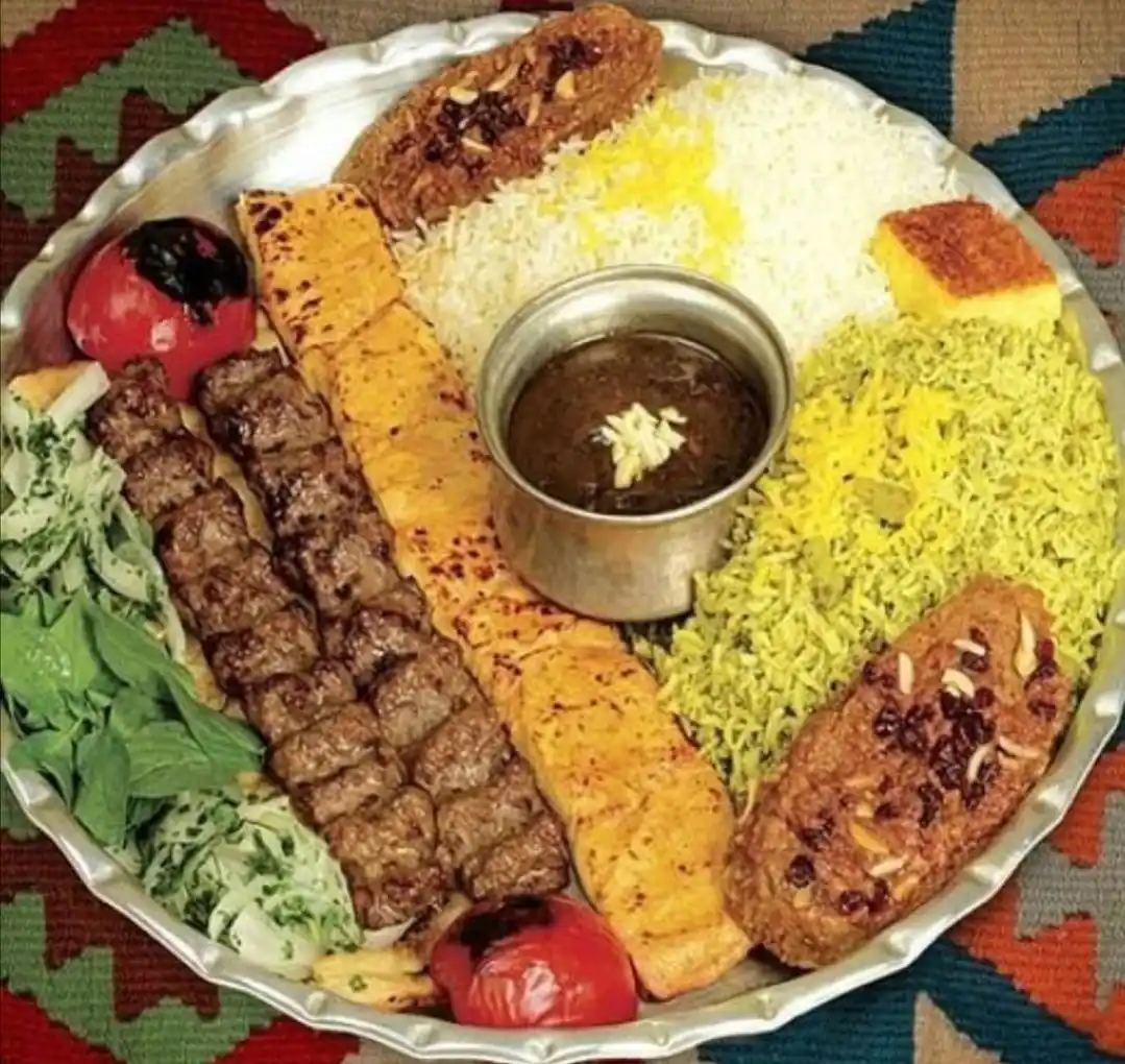 سینی های رستوران سدروس مشهد