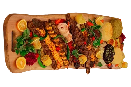 سینی خانوادگی رستوران سددروس مشهد