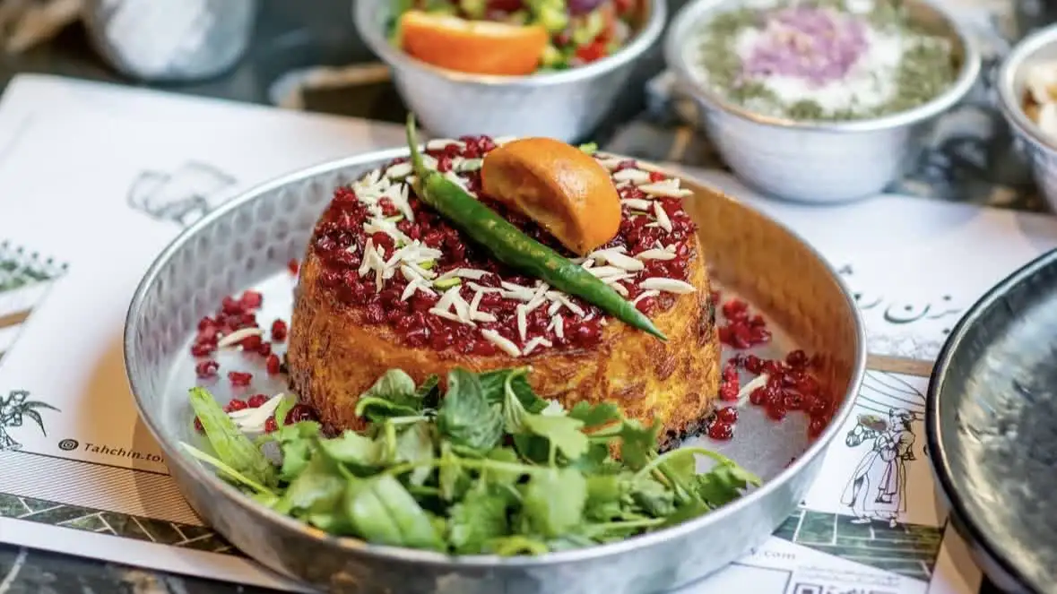 منوی ته چین طوری مشهد