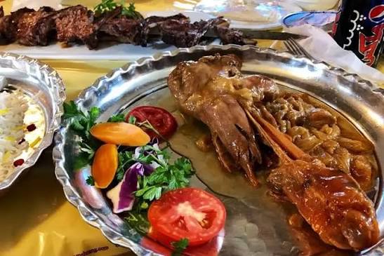 رستوران گیاهی بشقاب سبز