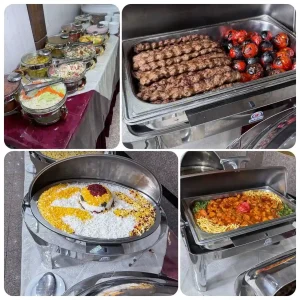 غذای هتل سفرا طلایی مشهد